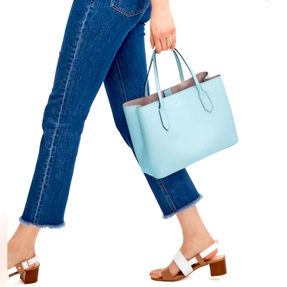 Kate Spade Harper Satchel  ✨ Aqua Pool | light blue - Picture 3 of 9
